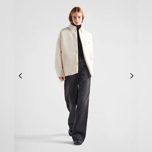 Prada Light Re-Nylon Padded Jacket | White | L